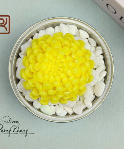 Khuôn silicon hình hoa cúc