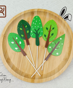 Set 5 que cắm mẫu cây xanh