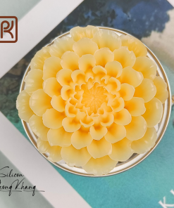 Khuôn silicon hoa thược dược