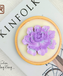 Khuôn silicon hoa mẫu đơn