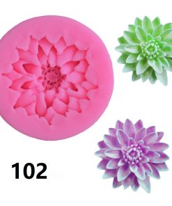 Khuôn silicon hoa cúc