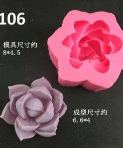 Khuôn silicon sen đá