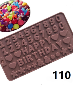 Khuôn silicon chữ số