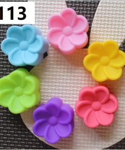 Combo 10 khuôn silicon hoa sứ