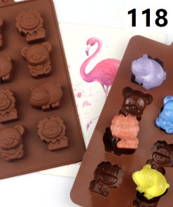 Khuôn silicon con gấu