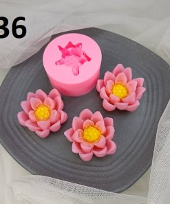 Khuôn silicon hoa sen