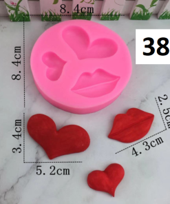 Khuôn silicon trái tim