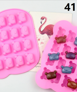 Khuôn silicon gấu rilakuma