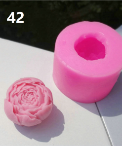 Khuôn silicon hoa mẫu đơn