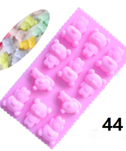 Khuôn silicon gấu rilakkuma