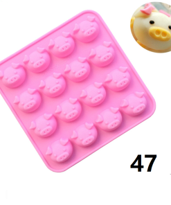 Khuôn silicon mặt heo
