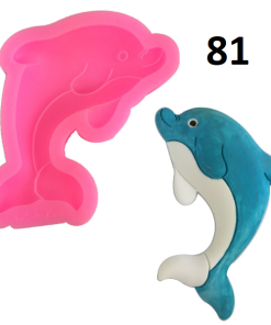 Khuôn silicon cá heo