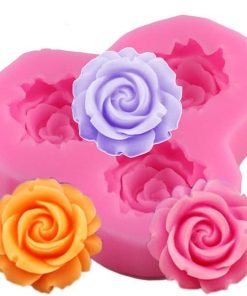 Khuôn silicon hoa hồng