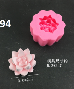 Khuôn silicon sen đá