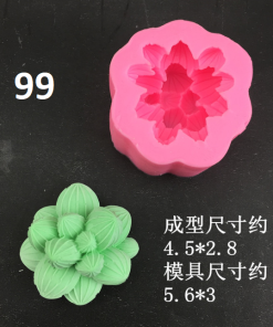 Khuôn silicon sen đá